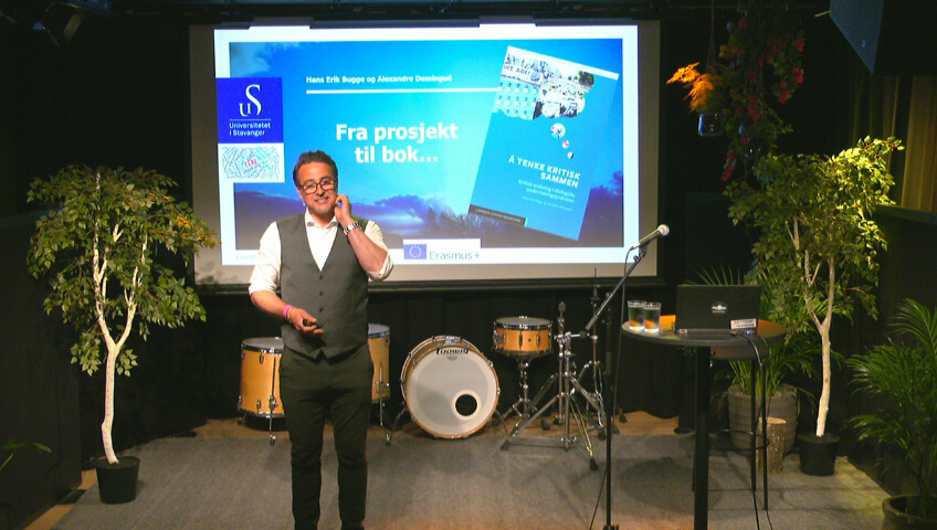 Hans Erik Bugge og Alexandre Dessingué fra Lærefest 2022