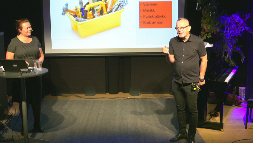 Kristin Helstad og Per Arne Øiestad fra Lærefest 2022