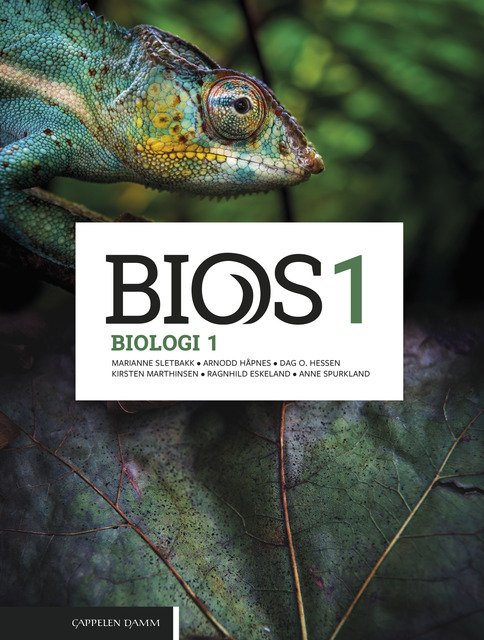 Omslag - Bios Biologi 1 og 2 (Fagfornyelsen LK20)