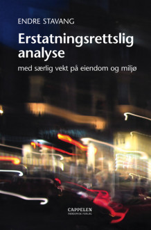 Erstatningsrettslig analyse av Endre Stavang (Innbundet)