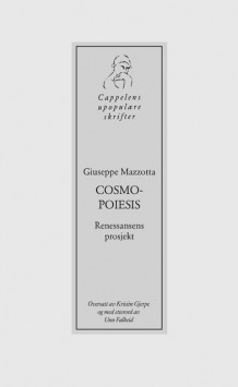 Cosmopoiesis av Giuseppe Mazzotta (Heftet)