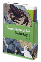 Omslag - Leseuniverset 5-7 Naturfag 1 (boks)