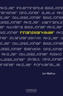 Finansmarkeder av Jon Mjølhus (Innbundet)