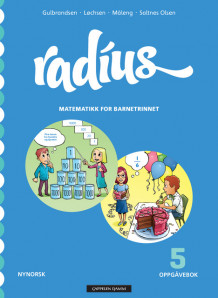 Radius 5 Oppgåvebok av Jan Erik Gulbrandsen, Randi Løchsen, Kristin Måleng og Vibeke Saltnes Olsen (Heftet)