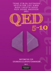 Omslag - QED Matematikk for grunnskolelærerutdanningen 5-10, Bind 2