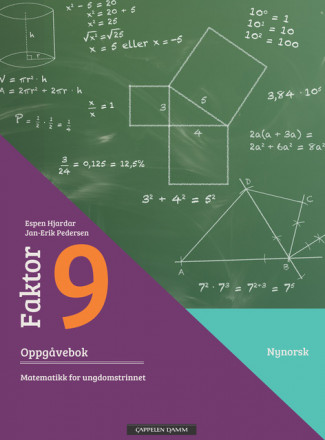 Faktor 9 Oppgåvebok av Espen Hjardar (Innbundet)
