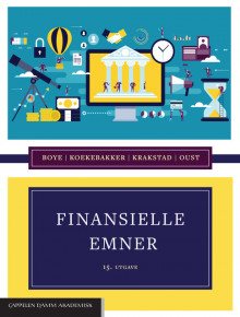 Finansielle emner av Knut Boye, Steen Koekebakker, Svein Olav Krakstad og Are Oust (Fleksibind)