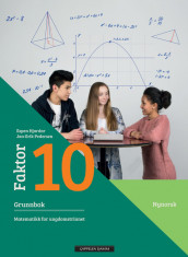 Faktor 10 Grunnbok av Espen Hjardar og Jan-Erik Pedersen (Innbundet)