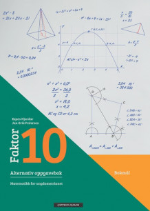 Faktor 10 Alternativ oppgavebok (e) av Espen Hjardar og Jan-Erik Pedersen (Heftet)