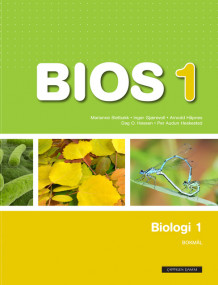 Bios  Biologi 1 Unibok (2012) av Inger Gjærevoll, Per Audun Heskestad, Dag O. Hessen, Arnodd Håpnes, Øystein Røsok og Marianne Sletbakk (Nettsted)