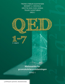 QED 1-7 Bind 1 av Trond Stølen Gustavsen, Reinert A. Rinvold, Kristin Ran Choi Hinna og Trude Sundtjønn (Fleksibind)