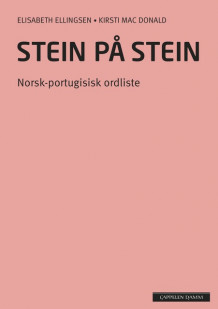 Stein på stein Norsk-portugisisk ordliste (2014) av Elisabeth Ellingsen og Kirsti Mac Donald (Heftet)