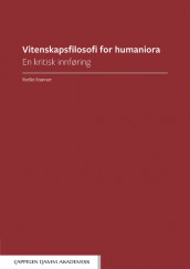 Omslag - Vitenskapsfilosofi for humaniora