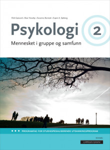 Psykologi 2 Unibok (2016) av Peik Gjøsund, Roar Huseby, Espen Sjøberg og Susanna Sørheim (Nettsted)
