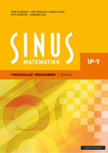 Sinus 1P-Y Lærebok (2017) av Tore Oldervoll (Innbundet)