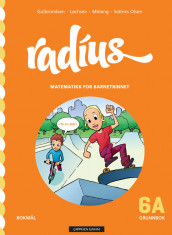 Radius 6A Grunnbok Brettbok av Jan Erik Gulbrandsen, Randi Løchsen, Kristin Måleng og Vibeke Saltnes Olsen (Nettsted)