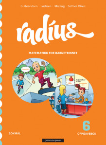 Radius 6 Oppgavebok Brettbok av Jan Erik Gulbrandsen, Randi Løchsen, Kristin Måleng og Vibeke Saltnes Olsen (Nettsted)
