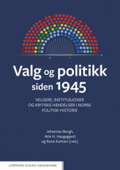 Omslag - Valg og politikk siden 1945