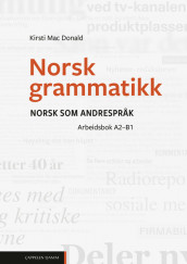 Omslag - Norsk grammatikk. Arbeidsbok A2–B1