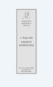 Omslag - Essays i sosiologi