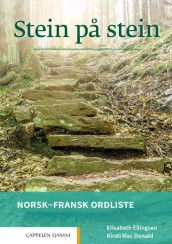 Omslag - Stein på stein Norsk-fransk ordliste (2021)