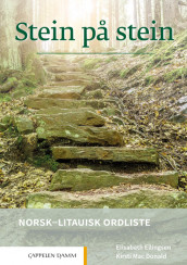 Stein på stein Norsk-litauisk ordliste (2021) av Elisabeth Ellingsen og Kirsti Mac Donald (Heftet)