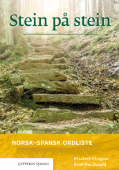 Omslag - Stein på stein Norsk-spansk ordliste (2021)