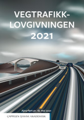 Omslag - Vegtrafikklovgivningen 2021