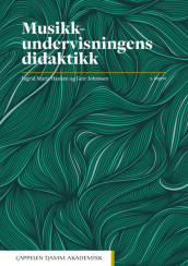 Omslag - Musikkundervisningens didaktikk
