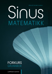Omslag - Sinus Forkurs Grunnbok (2022)