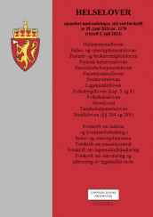 Omslag - Helselover (samleutgave: 13 lover og 4 forskrifter)