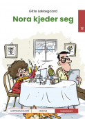 Leseunivers 12: Nora kjeder seg av Gitte Løkkegaard (Innbundet)