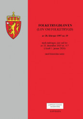 Omslag - Folketrygdloven (lov om folketrygd)