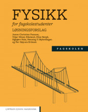 Fysikk for fagskolestudenter av Elise Bergli, Janne-Christine Fossum, Sigbjørn Hals, Per Høyum-Eriksen, Viljar Nilsen Eikeland, Hege Reiling Dellnes og Henning Vinjusveen Myhrehagen (Heftet)