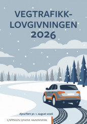 Omslag - Vegtrafikklovgivningen 2026