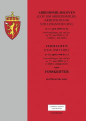 Omslag - Arbeidsmiljøloven og ferieloven