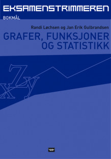 Eksamenstrimmeren, Grafer, funksjoner og statistikk, bokmål av Jan Erik Gulbrandsen og Randi Løchsen (Heftet)