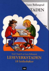 Leseverkstaden - 18 lettlesbøker nynorsk av Gunn Ballangrud og Heidi Tingleff (Pakke)