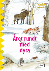 Damms leseunivers 1: Året rundt med dyra av Birgit Eriksson (Heftet)