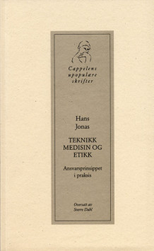 Teknikk, medisin og etikk av Hans Jonas (Heftet)