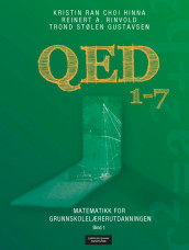 Omslag - QED Matematikk for grunnskolelærerutdanningen 1-7, Bind 1