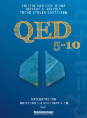 Omslag - QED Matematikk for grunnskolelærerutdanningen 5-10, Bind 1