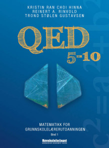 QED 5-10 Bind 1 av Trond Stølen Gustavsen, Kristin Ran Choi Hinna og Reinert A. Rinvold (Heftet)